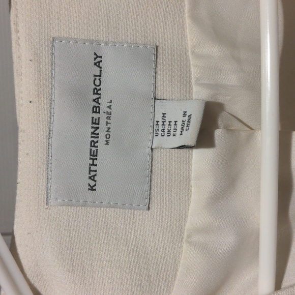 Katherine Barclay White Blazer size M - Picture 4 of 4
